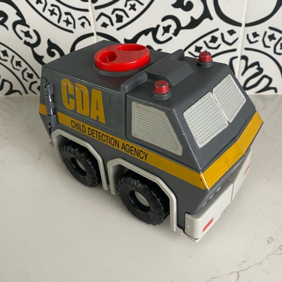 Disney Pixar Monsters Inc CDA Child Detection Agency Van Imaginext - Picture 2 of 6